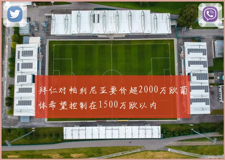 拜仁对帕利尼亚要价超2000万欧葡体希望控制在1500万欧以内